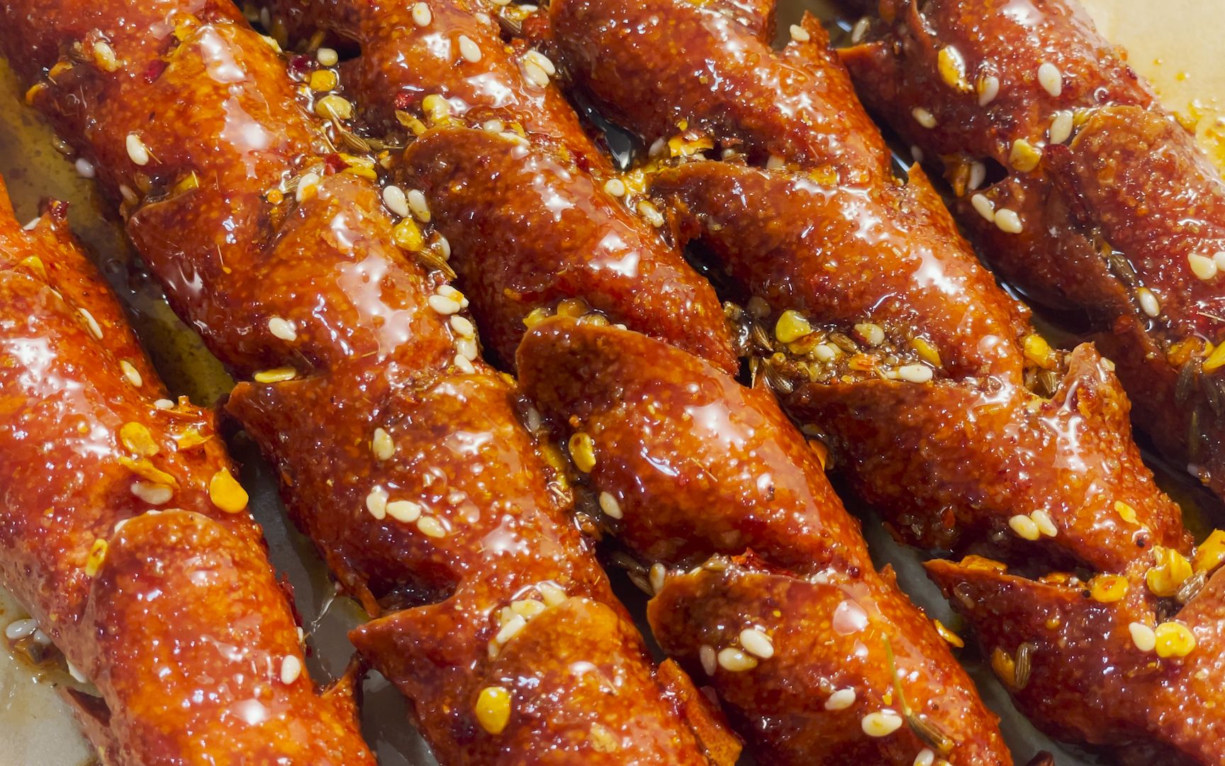 比校门口还好吃的炸香肠,秒杀路边摊,好吃到根本停不下来_哔哩哔哩