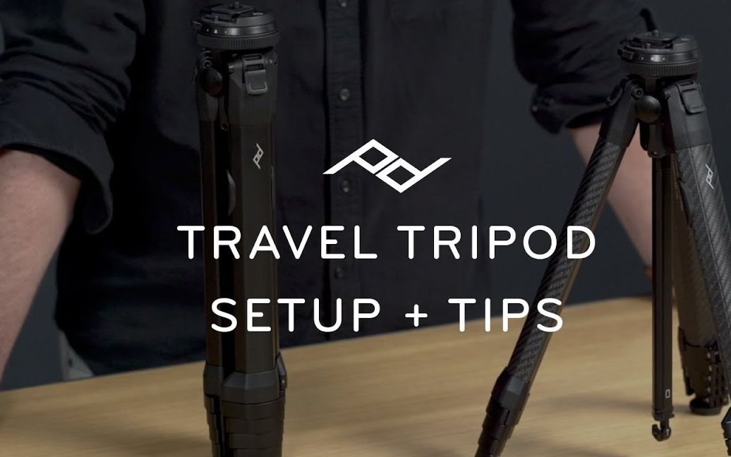 生肉超详细官方peakdesign巅峰设计旅行三脚架设置使用说明