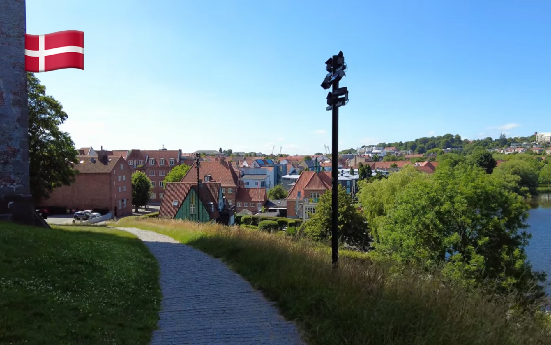 【超清】漫步游丹麦科灵(Kolding)老城区|一个风景秀丽的港口城市 2022.7哔哩哔哩bilibili