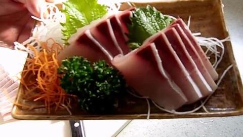 日料刀工系列 鰤鱼分解 刺身 寿司料 分切煮物 哔哩哔哩