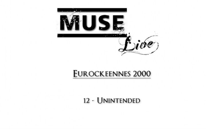 [图]Muse - Unintended