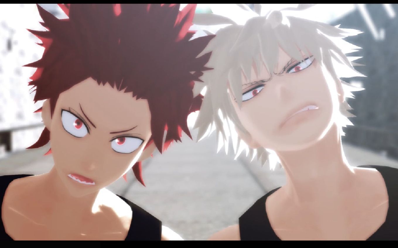 【我的英雄学院 mmd 搬运】切岛锐儿郎と爆豪胜己でイドラのサーカス