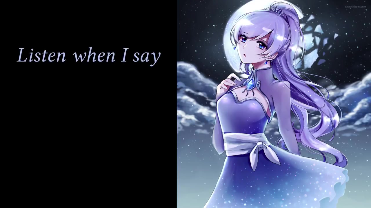 【rwby 红白黑黄】贼好听的第四季 weiss 白雪主题歌