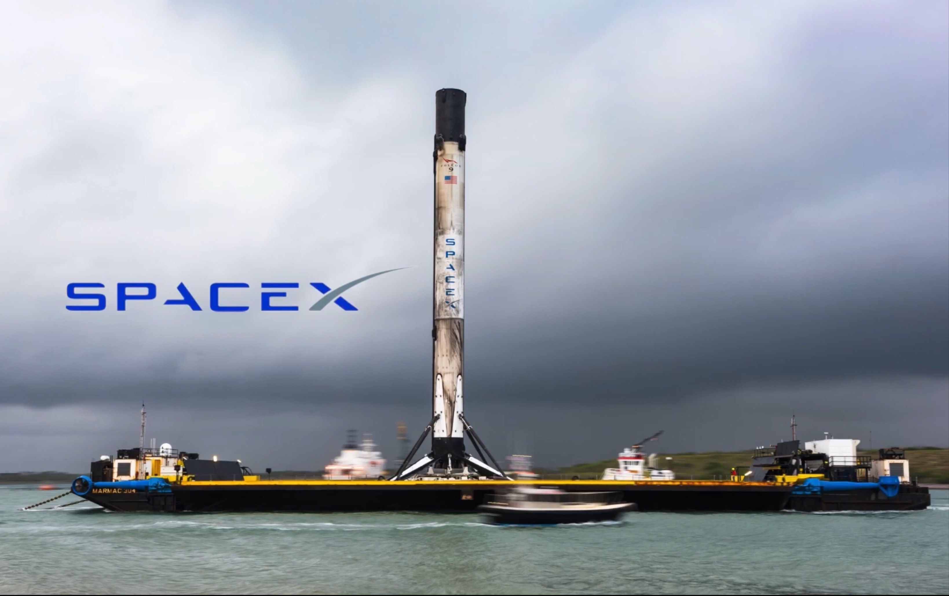 spacex 火箭芯级回收过程合集【持续更新中】