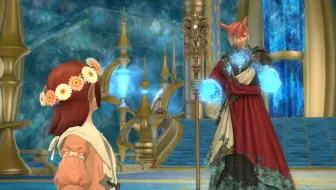 最终幻想14 5 3结尾小红猫片段英文配音 哔哩哔哩 Bilibili