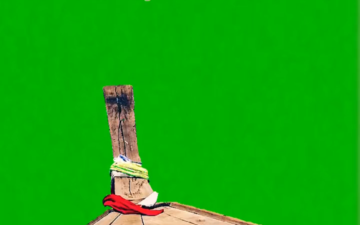 小船#高清素材 #风景素材 #绿幕素材 #素材