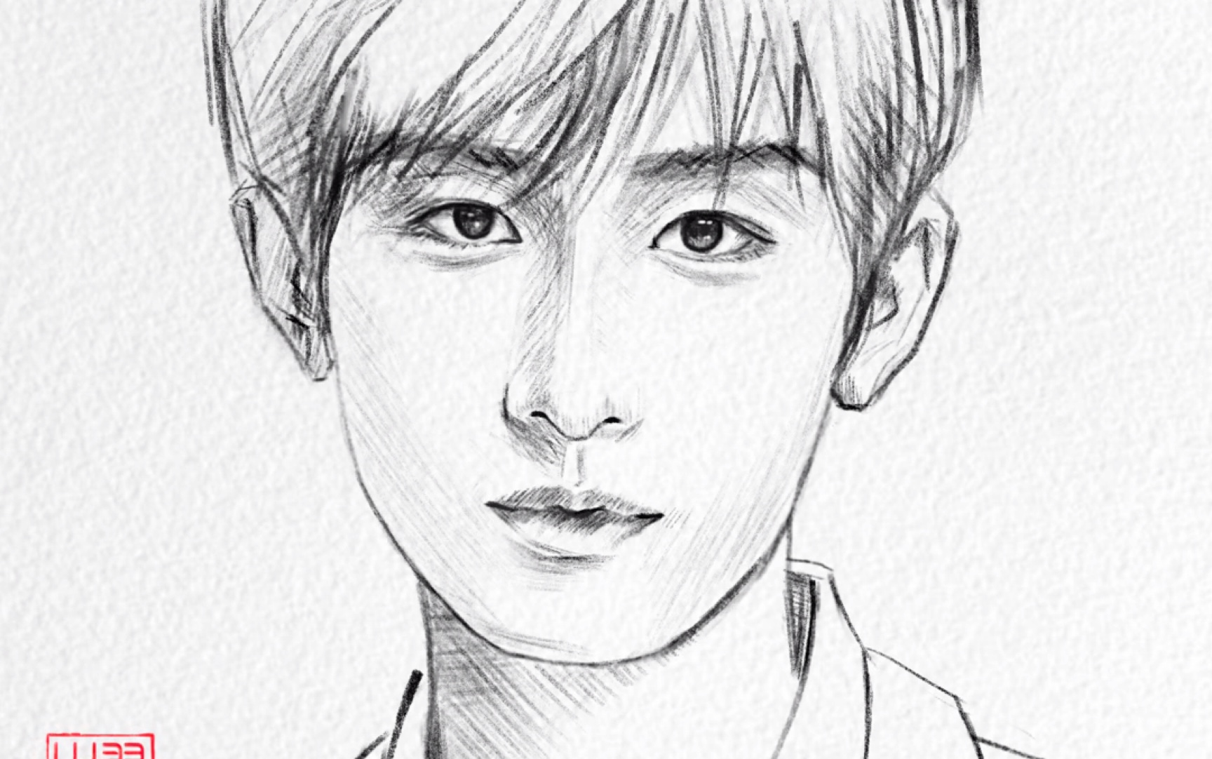 procreate绘画-成毅(2022开工大吉)