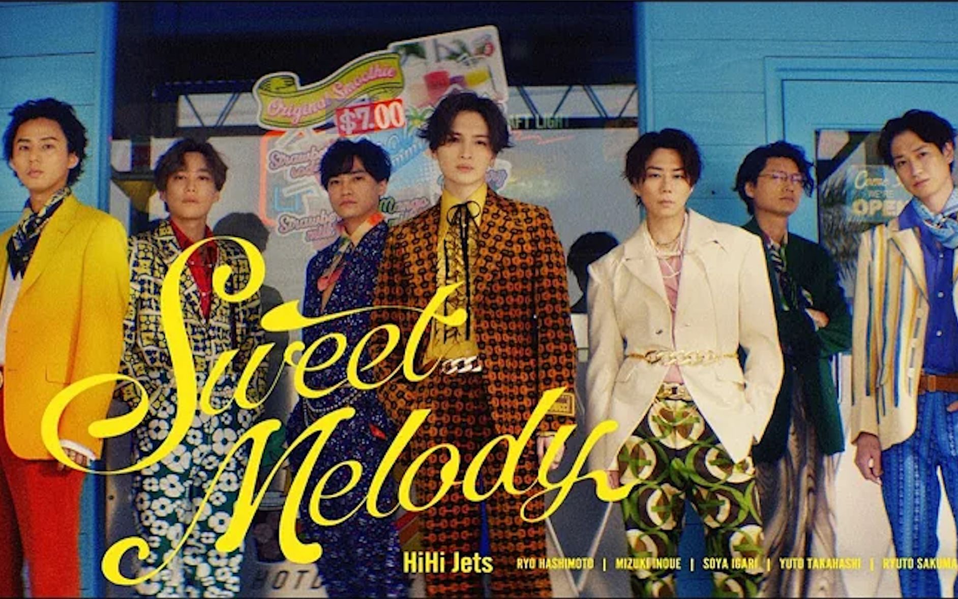 [图]【中日字】Kis-My-Ft2 -「Sweet Melody」MV【Kis-My-Ft2】