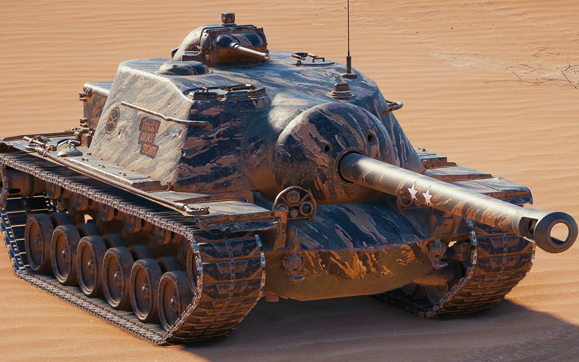 坦克世界 t110e3 - 5杀 1.02万伤害 [荒漠小镇]