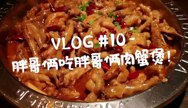 【VLOG #10】胖哥俩吃胖哥俩肉蟹煲!哔哩哔哩bilibili