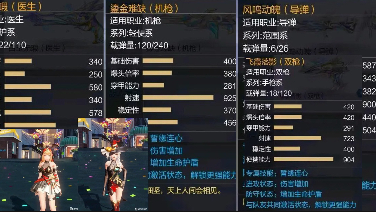 【枪神纪】新武器面板鉴赏,925射速的轻机枪?