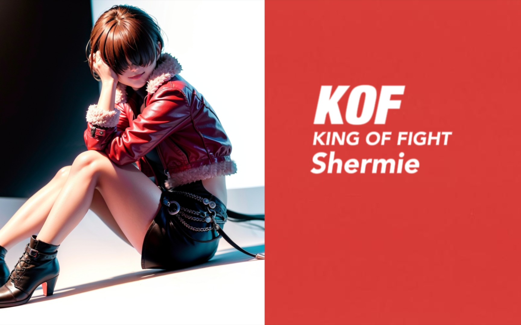 ai绘制《拳皇》夏尔米