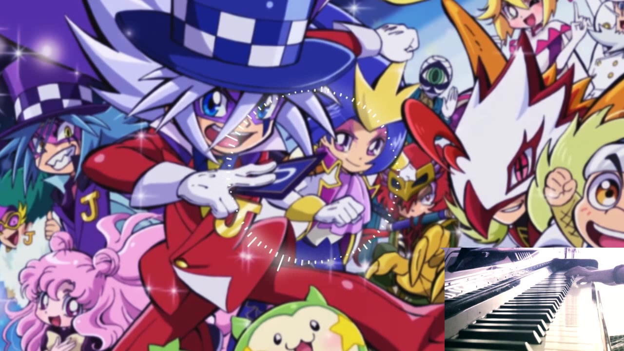 【怪盗joker】钢琴即兴oped串烧