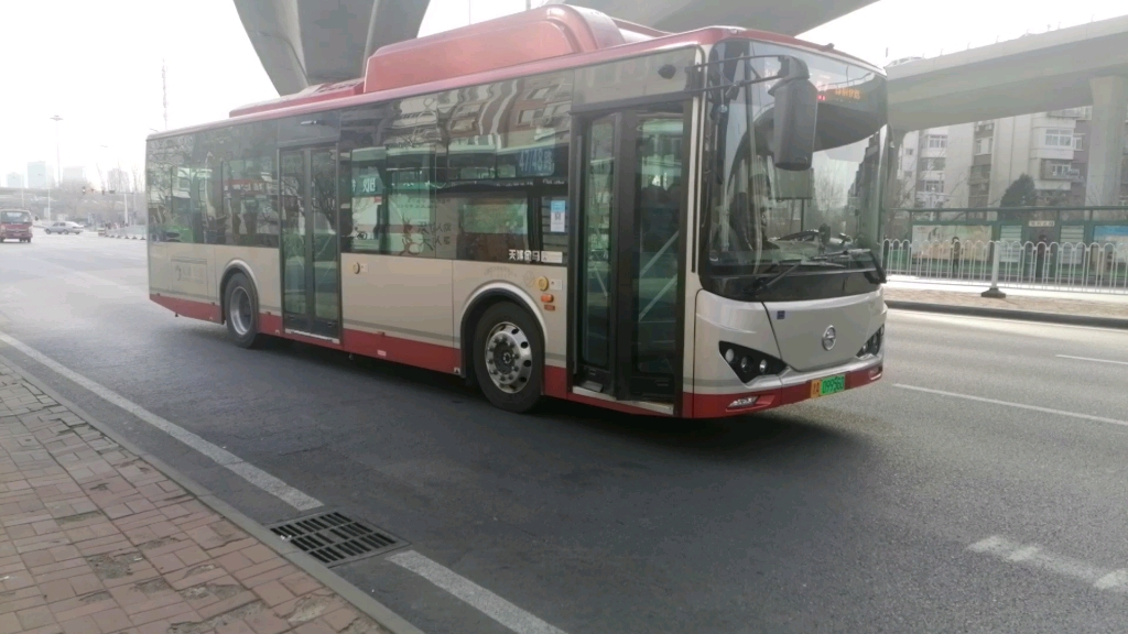 【天津公交】47路张兴庄站出站