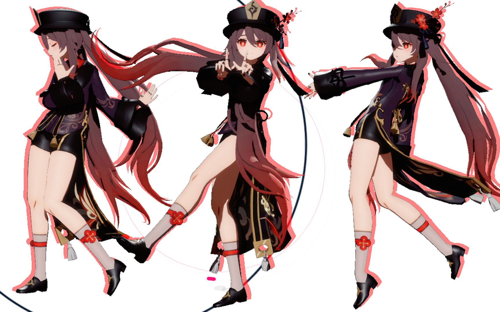 【原神】这么健康的腿,不跳一段可惜了