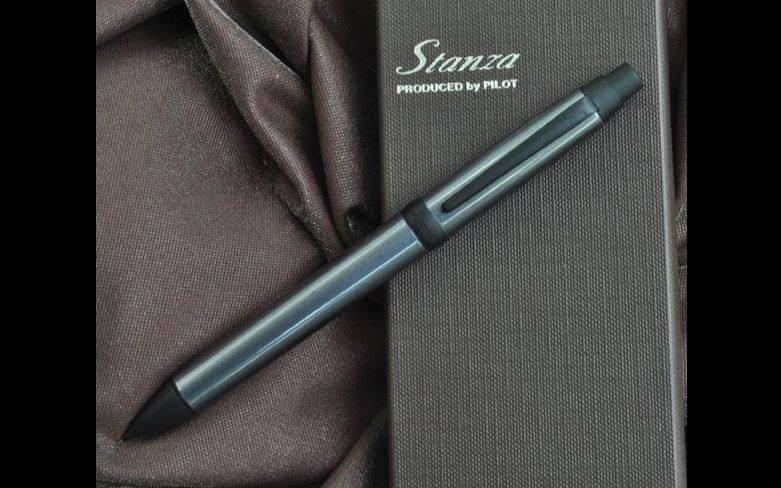 文具百乐pilotstanza05mm碳黑色限量自动铅笔测评