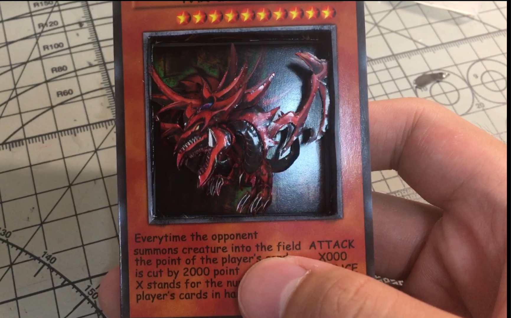 【游戏王立体卡/卡雕】奥西里斯的天空龙(013)_哔哩哔哩_bilibili