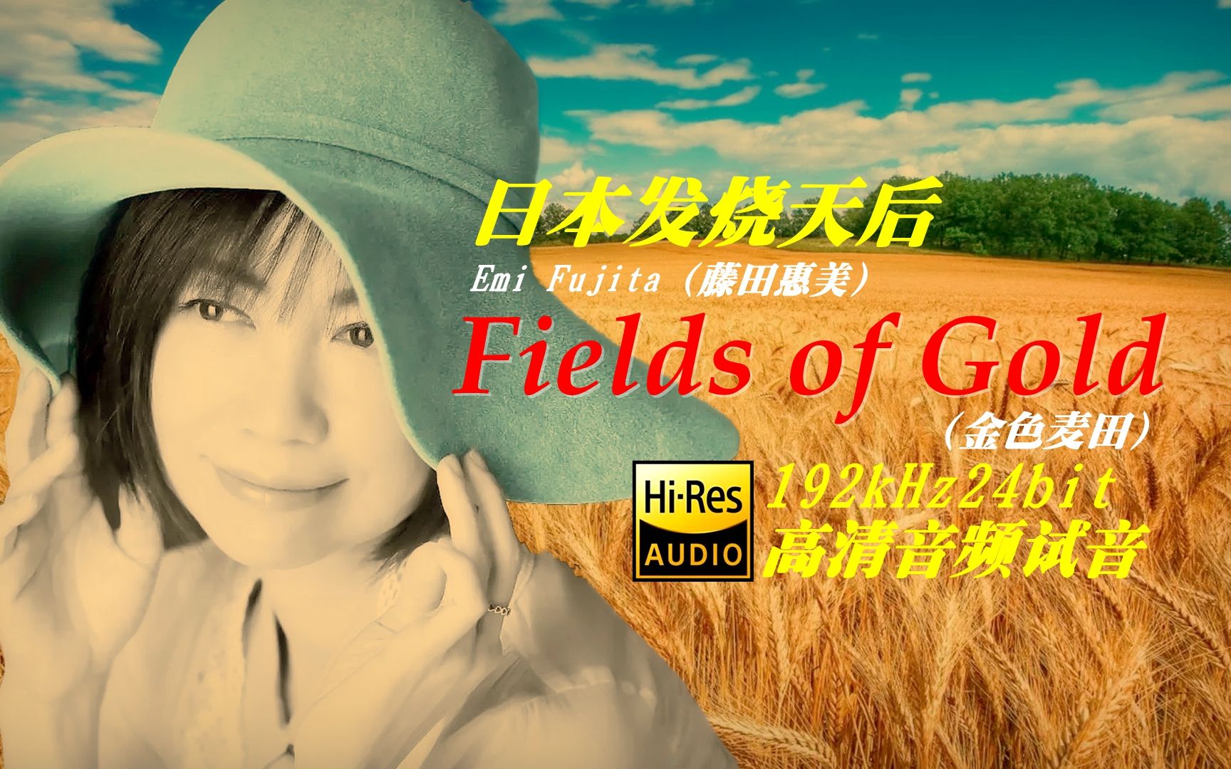 [图]耳机福利：[Hi-Res] Emi Fujita（藤田惠美） - Fields of Gold | 温柔且充满透明感的声音 | 192kHz24bit