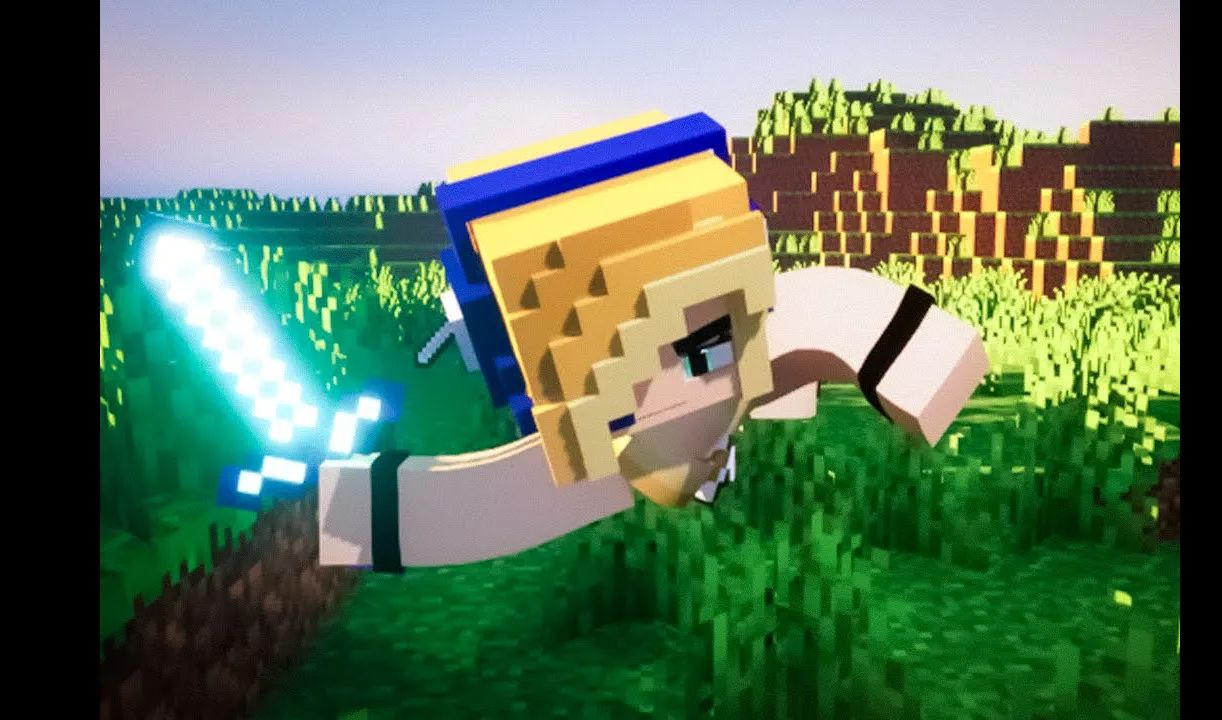 [图]Fight Like A Girl REMIX DOD Ep  2 ⧸ Minecraft Style Song and Animation