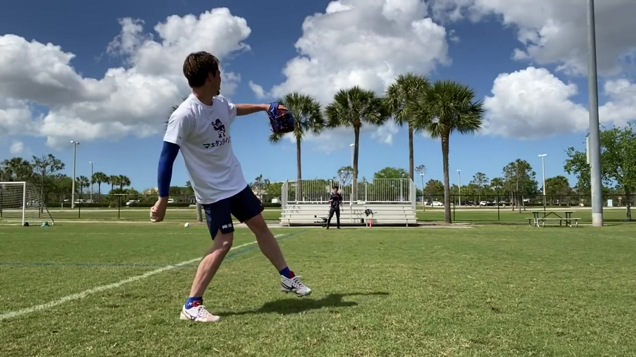 跟前田健太学catchball