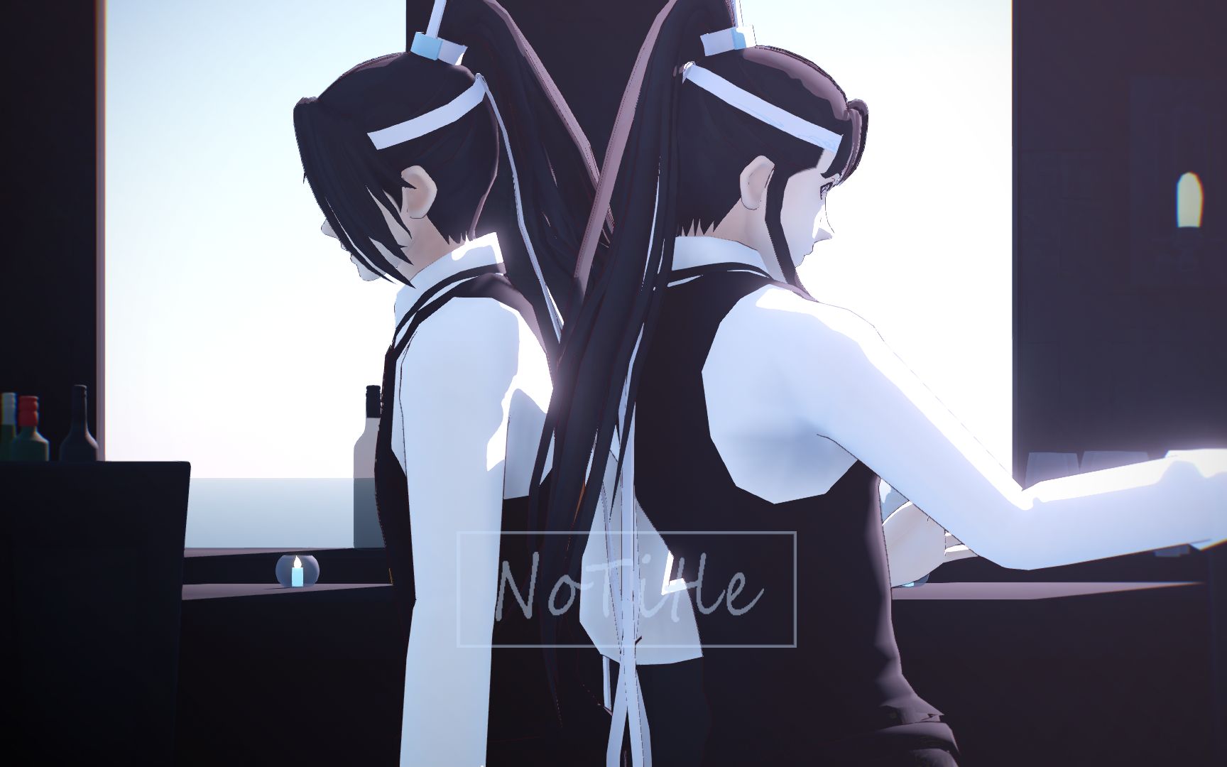 【魔道祖师MMD】换下校服的小双璧notitle服改注意哔哩哔哩bilibili