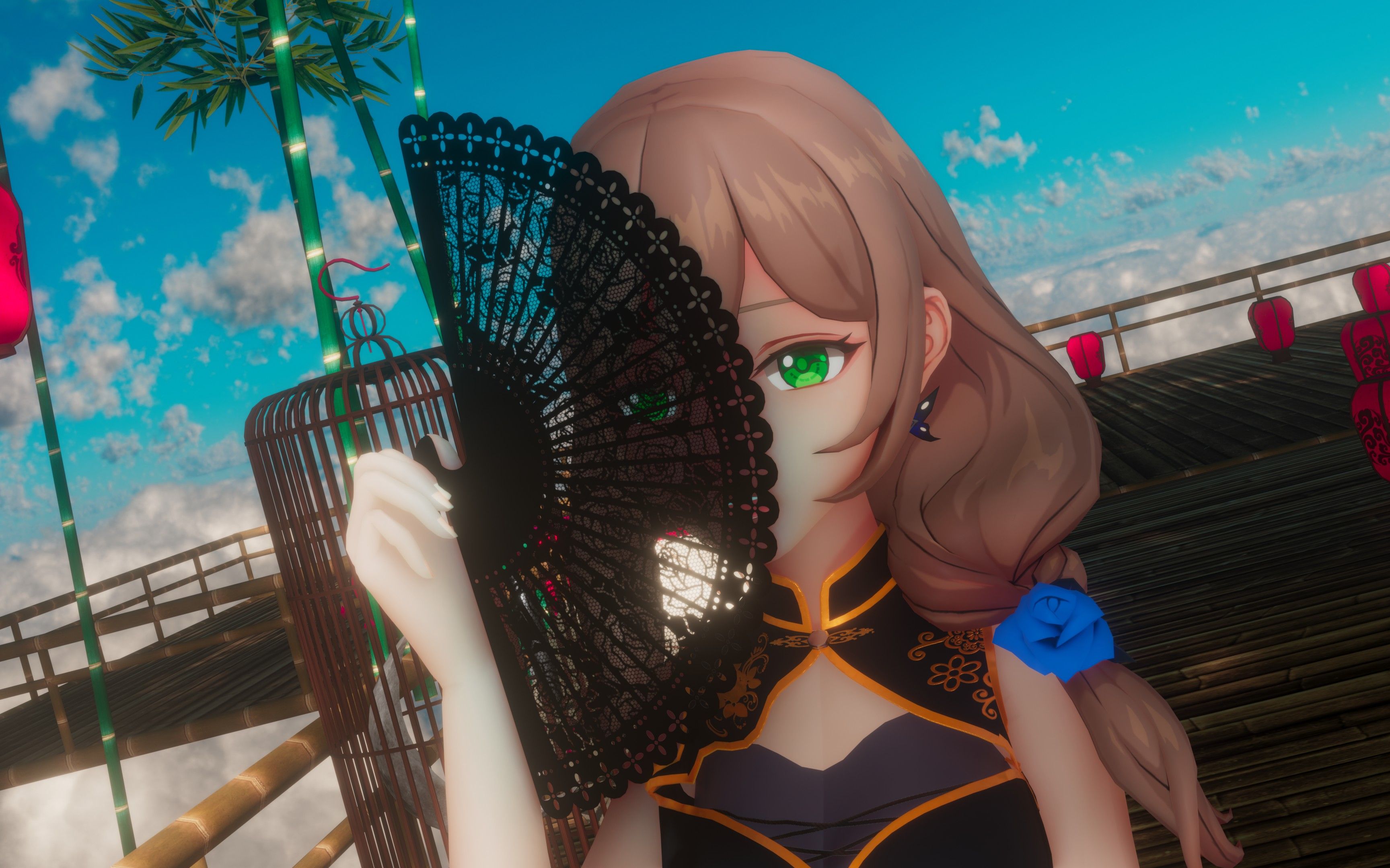 原神丽莎浪人琵琶