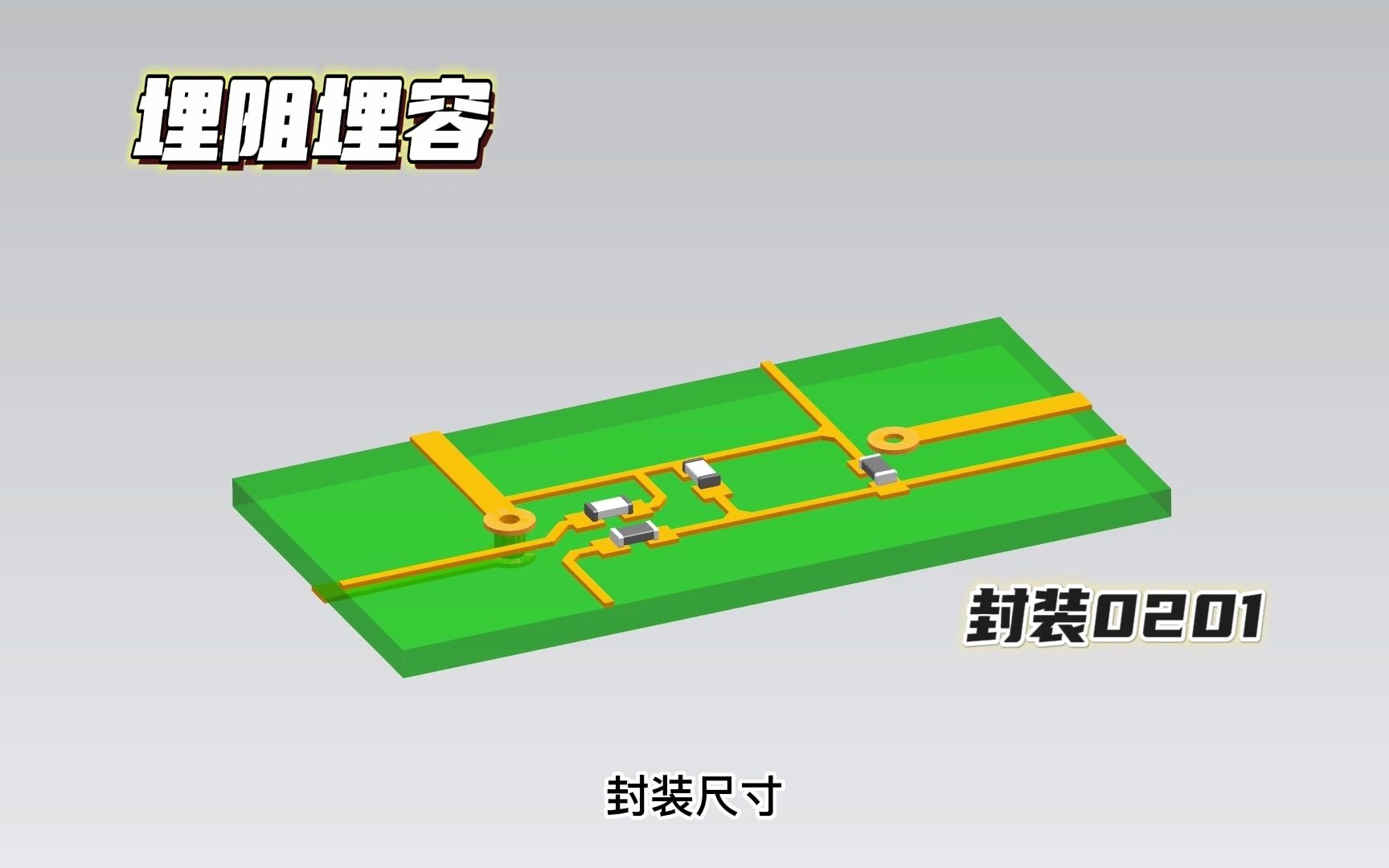 你中学时代学过埋电阻埋电容吗?哔哩哔哩bilibili