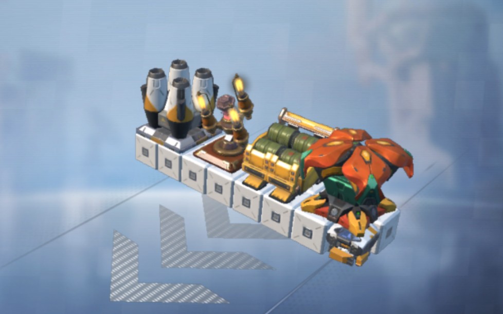 【重装上阵】迫击炮皮肤特效手感一览_哔哩哔哩_bilibili