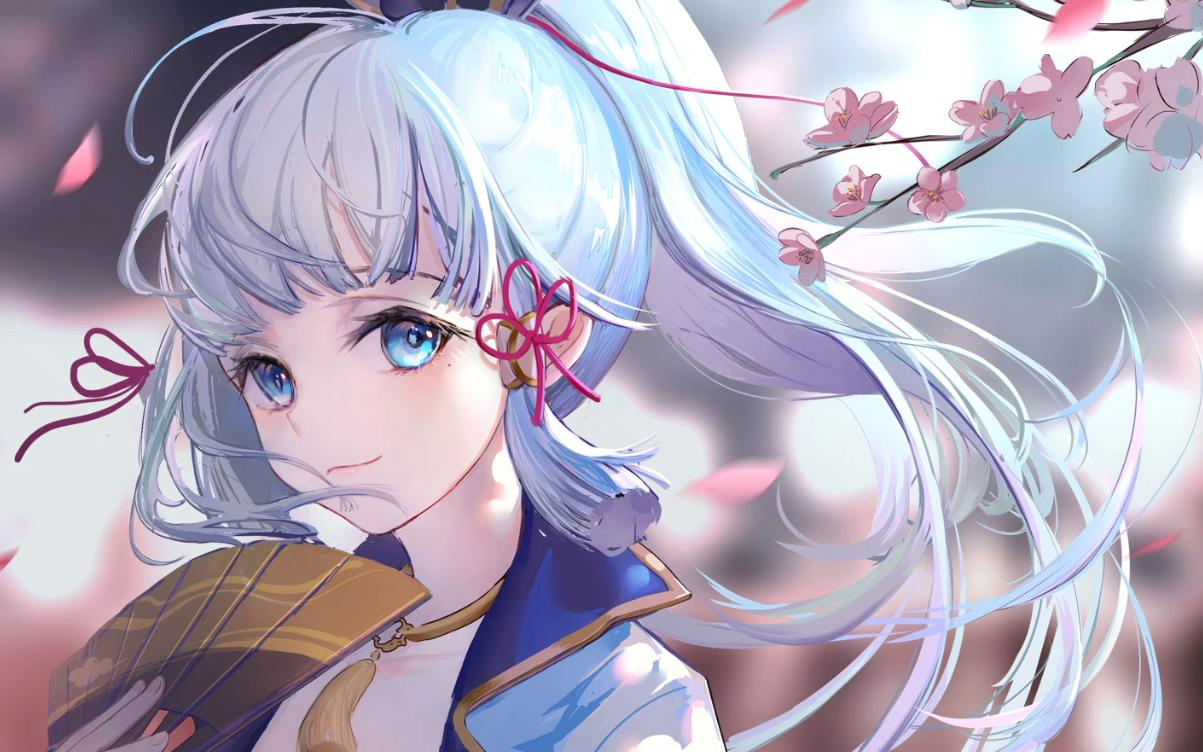 活动  【原神高清美图】白鹭公主——神里绫华