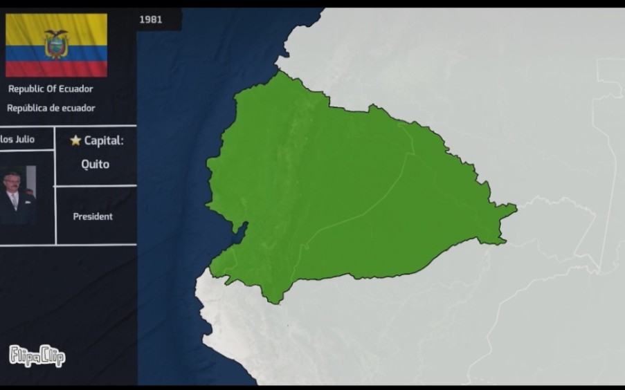 【架空历史地图】厄瓜多尔(19132021)哔哩哔哩bilibili