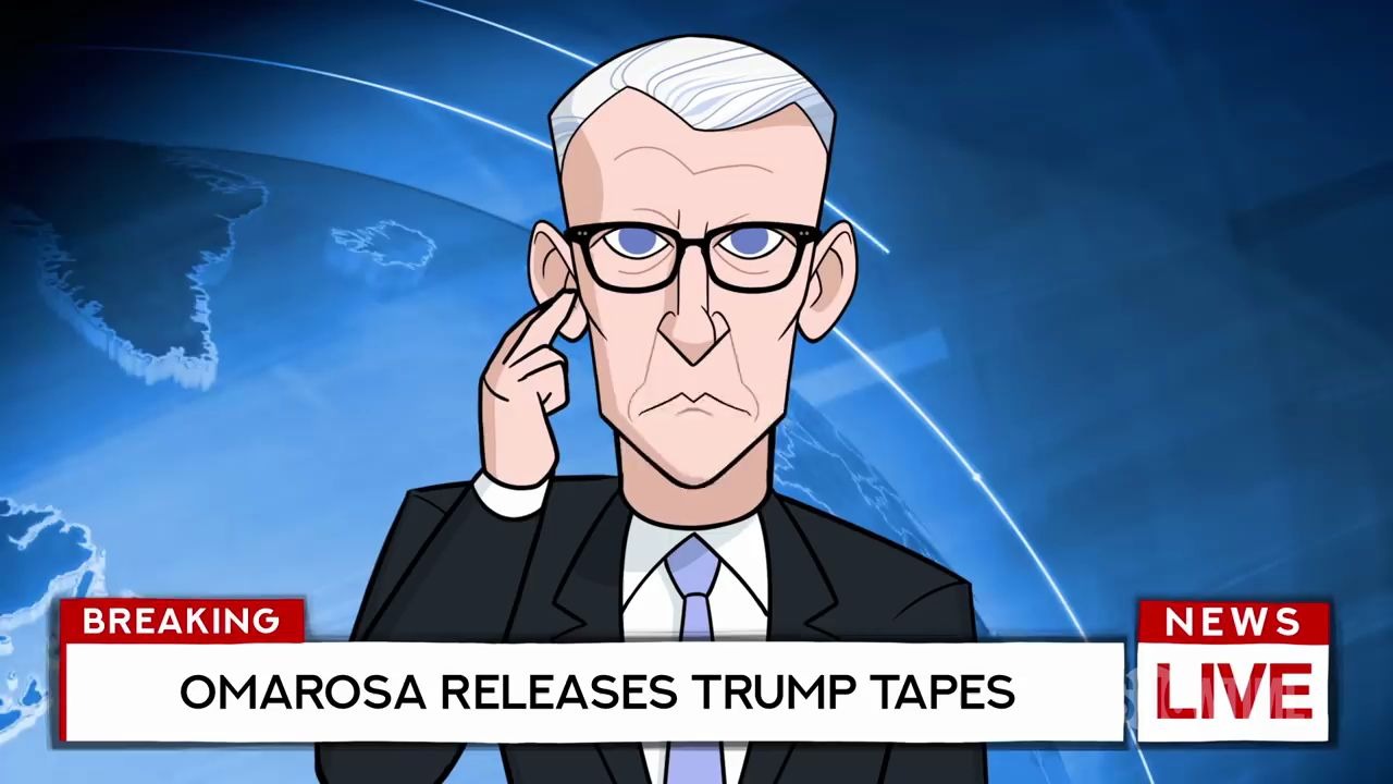 Cartoon Omarosa Releases Cartoon Trump Tapes  Our Cartoon President  SHOWTIME哔哩哔哩bilibili