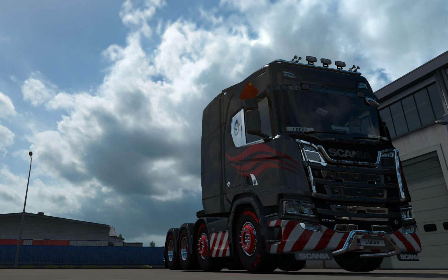 欧洲卡车模拟2 黑海dlc初体验 多瑙河渡轮和边检站