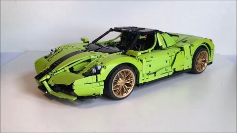 全遙控LEGO Technic 42115 Lamborghini Sian_哔哩哔哩_bilibili