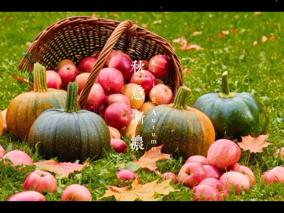 活动作品秋意尨茸硕果累累