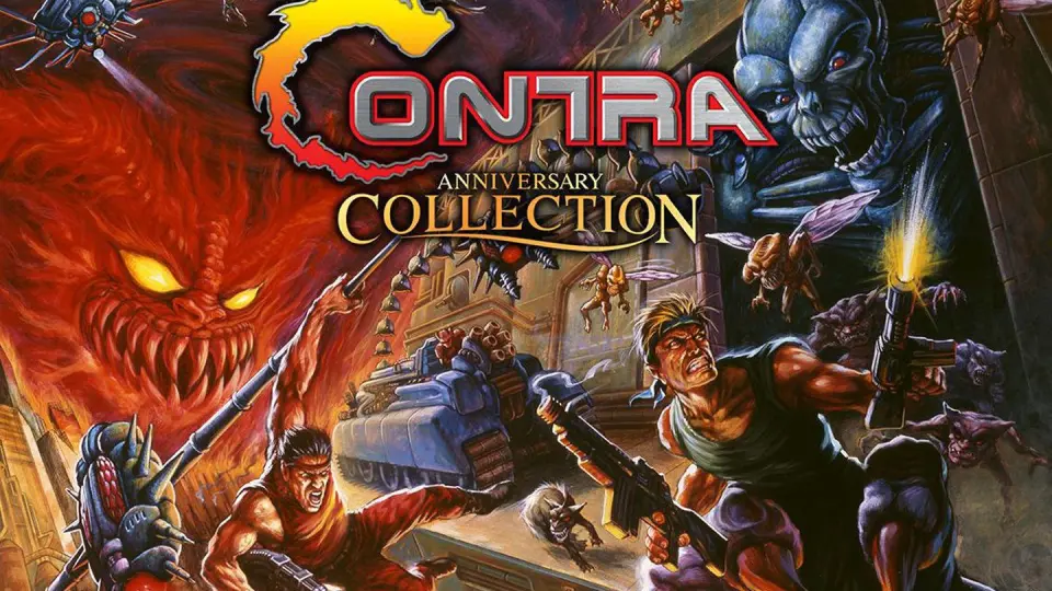 PS4 魂斗罗周年纪念合集本地双人Contra Anniversary Collection_哔哩哔 