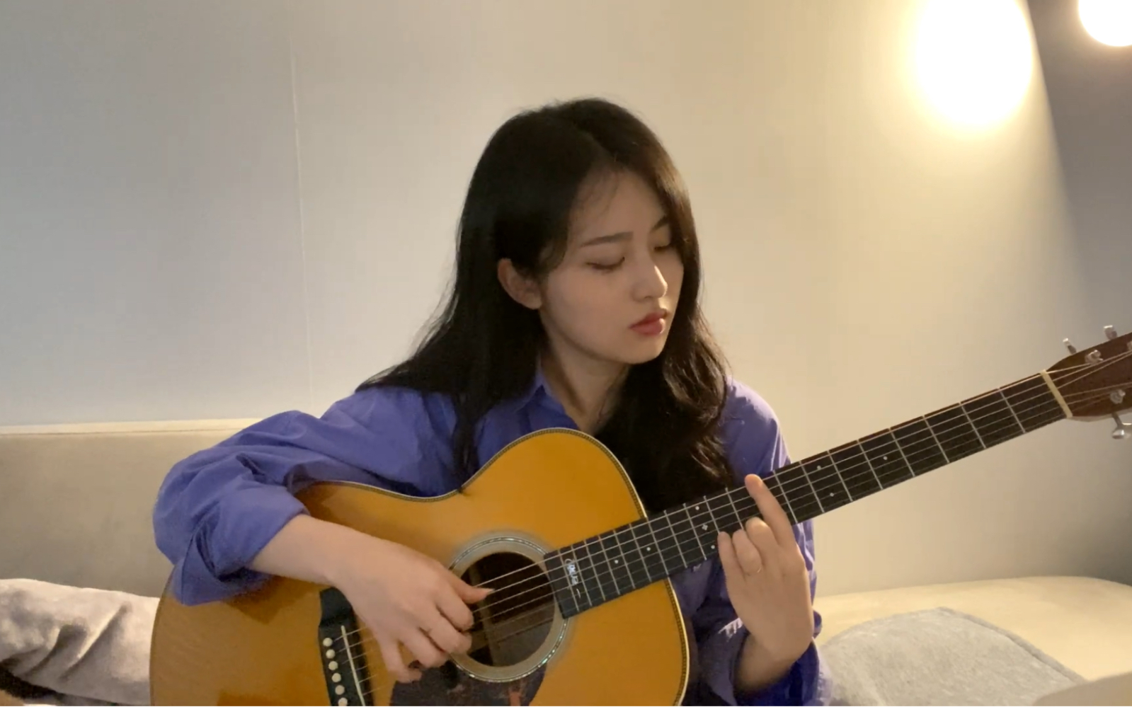 韩国小姐姐指弹吉他经典曲 martin taylor-true