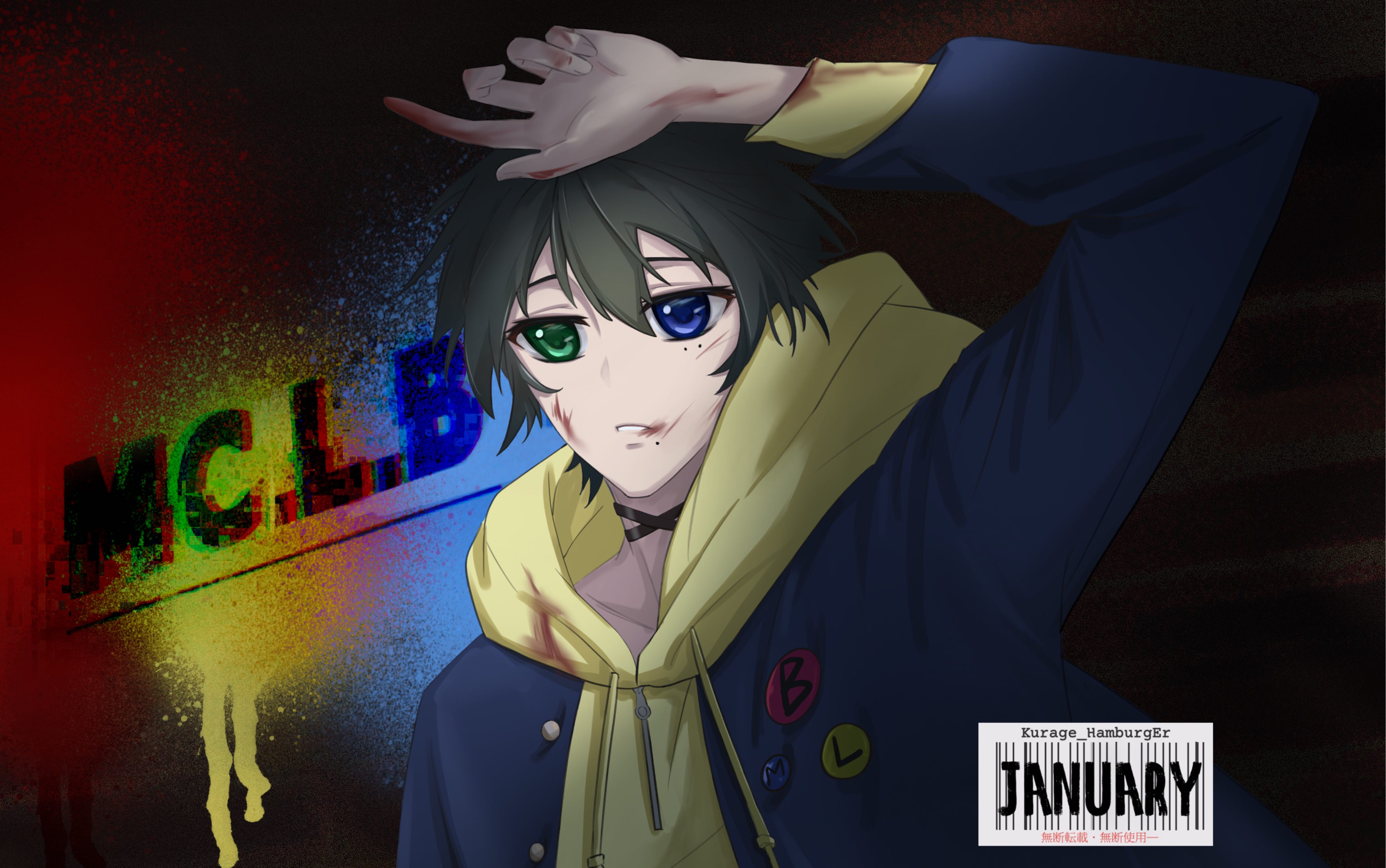 【procreate】山田三郎 绘画全过程_哔哩哔哩 (゜-゜)つロ 干杯~-bili