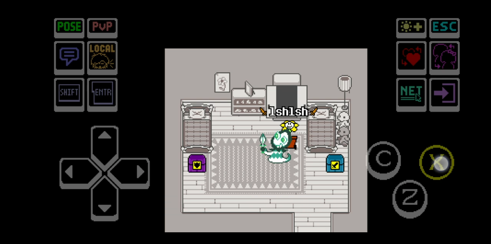 传说之下不要忘记 全地下地图(下)