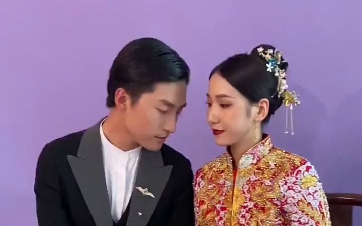 拍婚纱照中式婚纱照记得一定要来一组哔哩哔哩bilibili