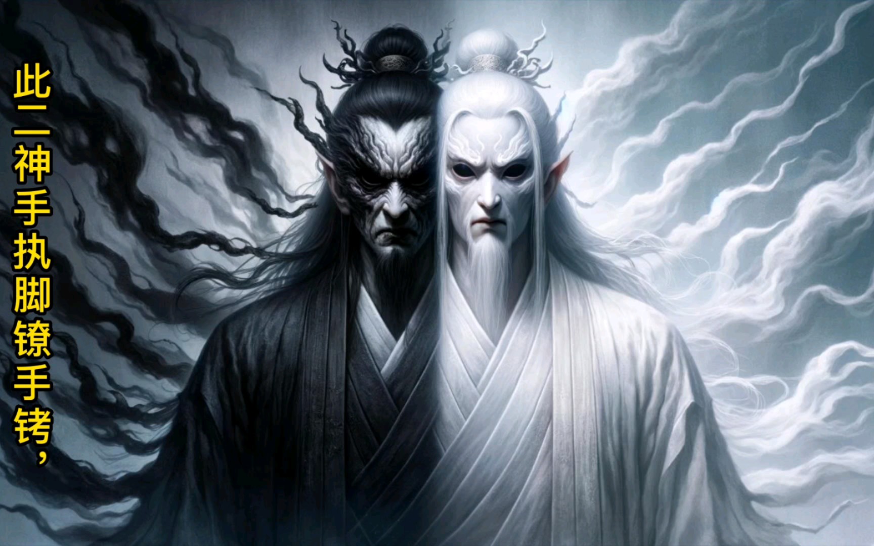 ai冥府十大阴帅 一见发财谢必安,天下太平范无咎