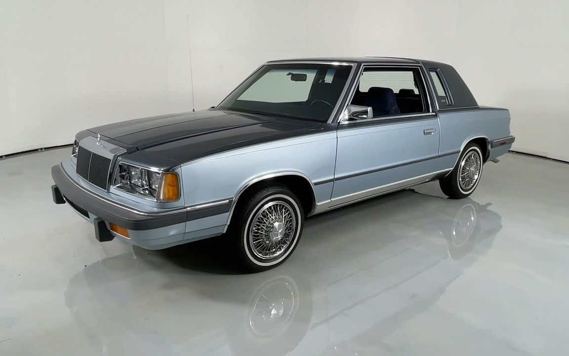 80年代美式中型双门车 1986 克莱斯勒(Chrysler) LeBaron哔哩哔哩bilibili