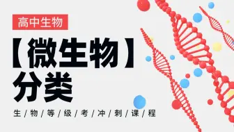 高中生物 肖振龙 精华在线 微生物的分类 哔哩哔哩 Bilibili