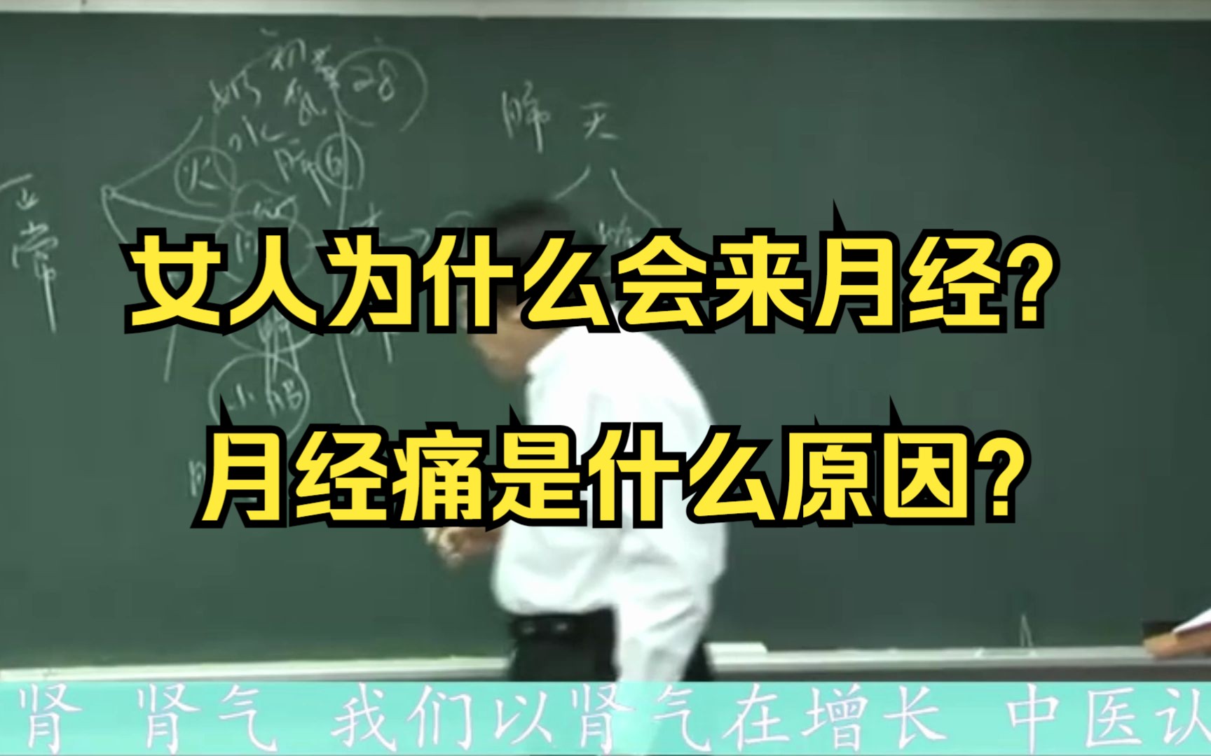 女人为什么会来月经?月经痛是什么原因?倪海厦讲女人月经哔哩哔哩bilibili