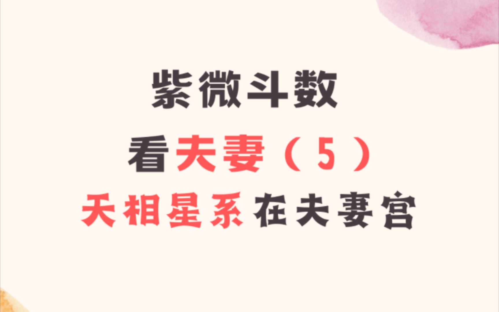 斗数看夫妻(5)如果天相星出现在夫妻宫会出现什么情况?哔哩哔哩bilibili