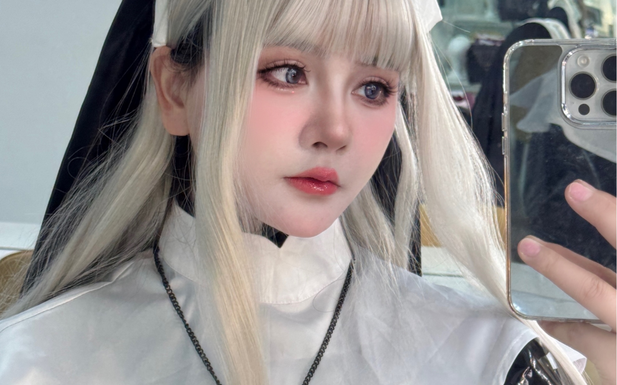 【皮衣修女】你们猜这皮衣放屁会鼓包吗