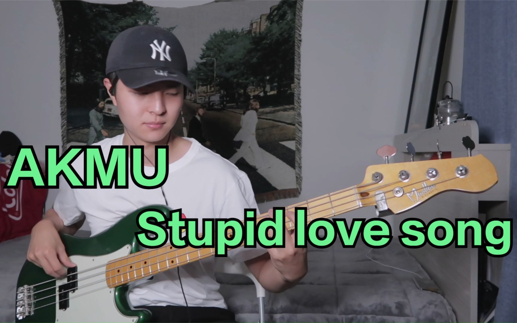 [图]忧郁的人就听慢歌！贝斯演奏乐童音乐家《Stupid love song》