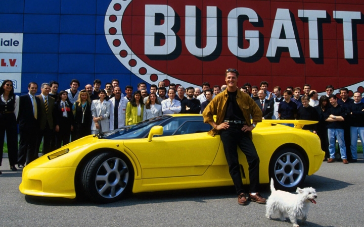 【topgear字幕组】chris harris评测布加迪eb110ss