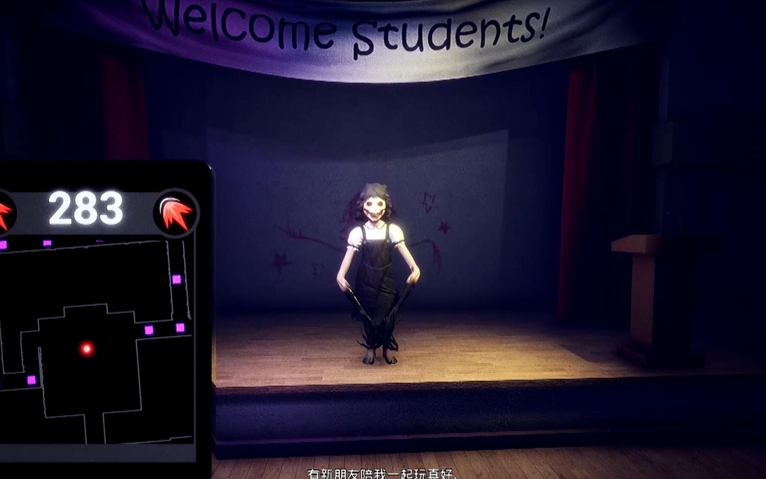 黑暗欺骗这小女孩居然会闪现瞬移突然撞脸出现太吓人了