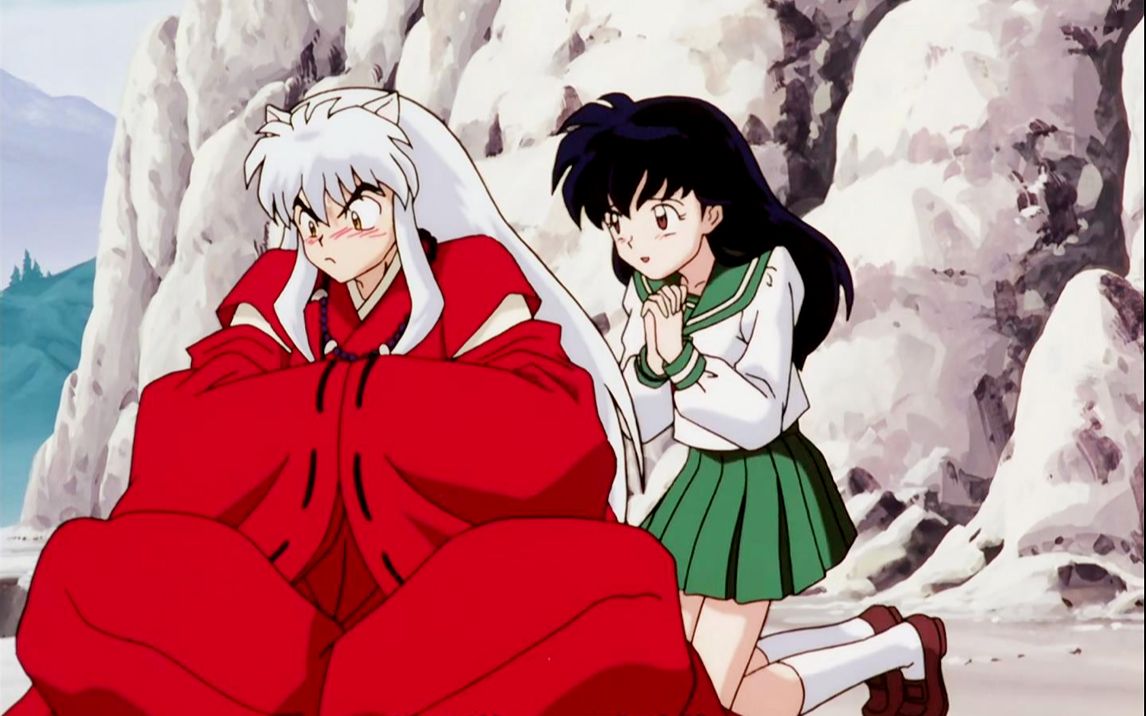 《犬夜叉》#犬薇高甜日常20# 犬夜叉担心戈薇被掳走~~ 意外发现四魂之