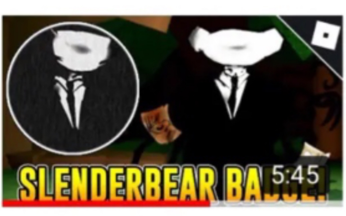 [Conor3D]如何在BEAR * (BEAR 2) | Roblox中获得SLENDERBEAR SKIN和8张纸 徽章哔哩哔哩bilibili